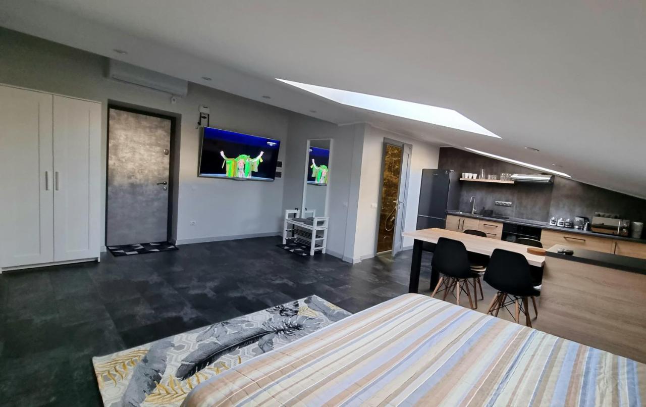 Mansarda Apartment Kamianets Podilskyi Bagian luar foto